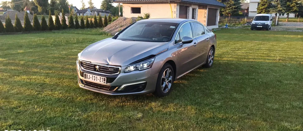 samochody osobowe Peugeot 508 cena 31900 przebieg: 230000, rok produkcji 2014 z Rawicz